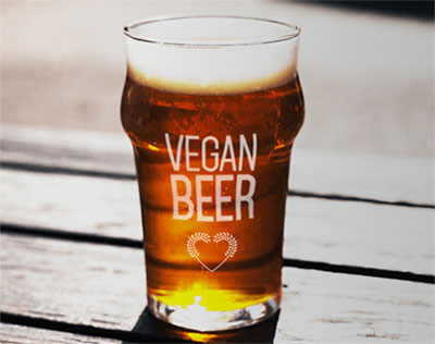 is beer vegan