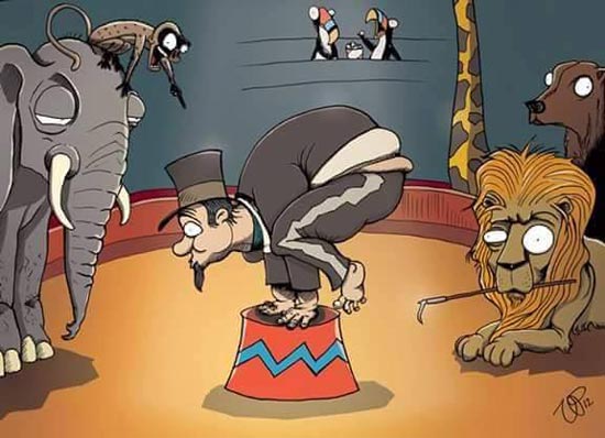 don't go to the circus cartoon