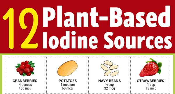 natural sources of iodine in food